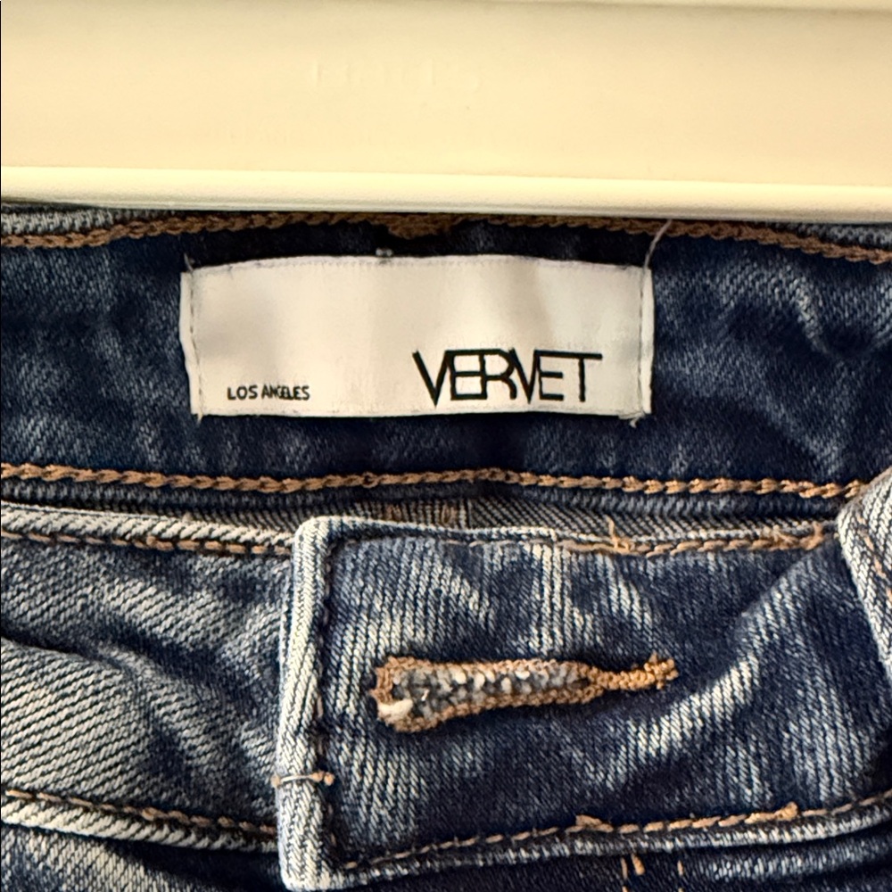 Vervet Women's Straight Leg Jeans - Blue